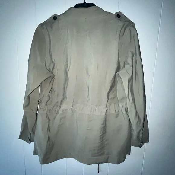 Tommy Hilfiger Olive Green Military Style Jacket - Picture 3 of 4